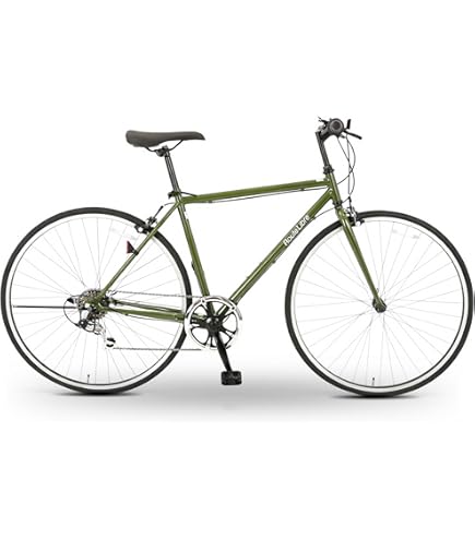Amazon | Dazzix新登場クロスバイク 700Cレトロシティーサイクル